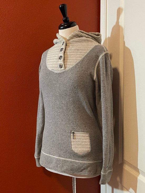 Kuhl Tops - Kuhl Women’s Chianti Fleece Wool Blend Pullover Pocket Knit Gorpcore Sweater